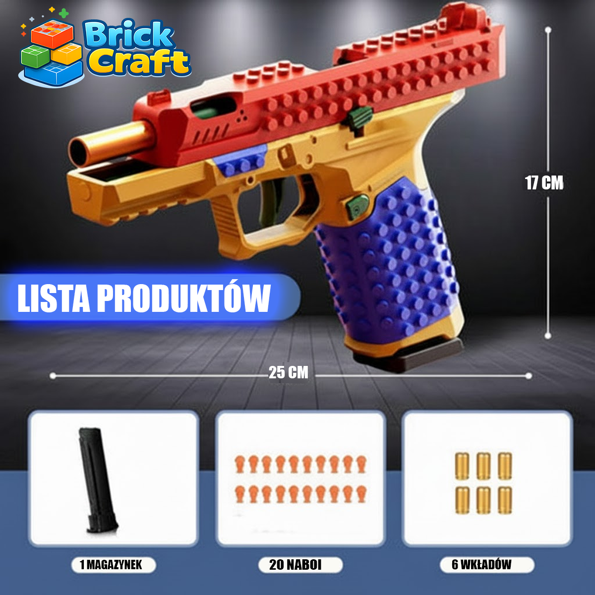 BrickCraft™ - Zabawa, która wciąga na godziny