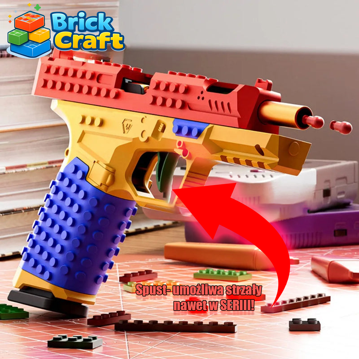 BrickCraft™ - Zabawa, która wciąga na godziny